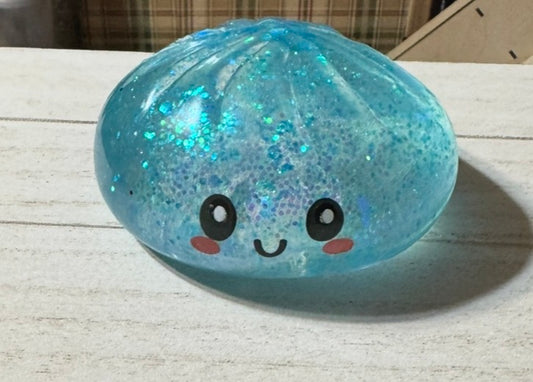 Glitter Dumpling Squishy Stress Toy