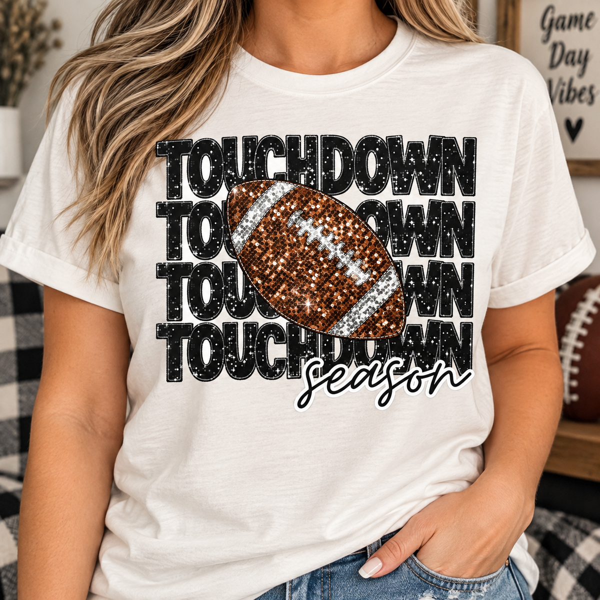 Touchdown Town Season Graphic T-Shirt