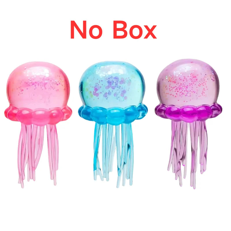 Needoh Fuzz Ball Jellyfish Squishy — Ocean‑Inspired Stress Relief in Every Squeeze