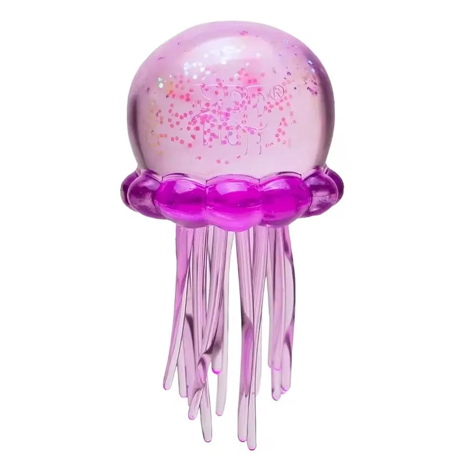 Needoh Fuzz Ball Jellyfish Squishy — Ocean‑Inspired Stress Relief in Every Squeeze