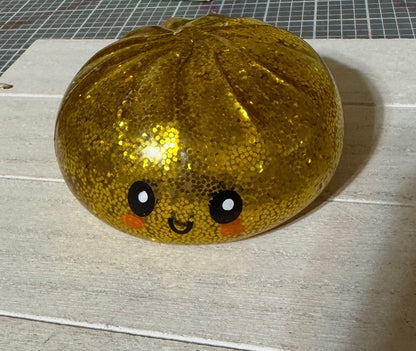 Glitter Dumpling Squishy Stress Toy