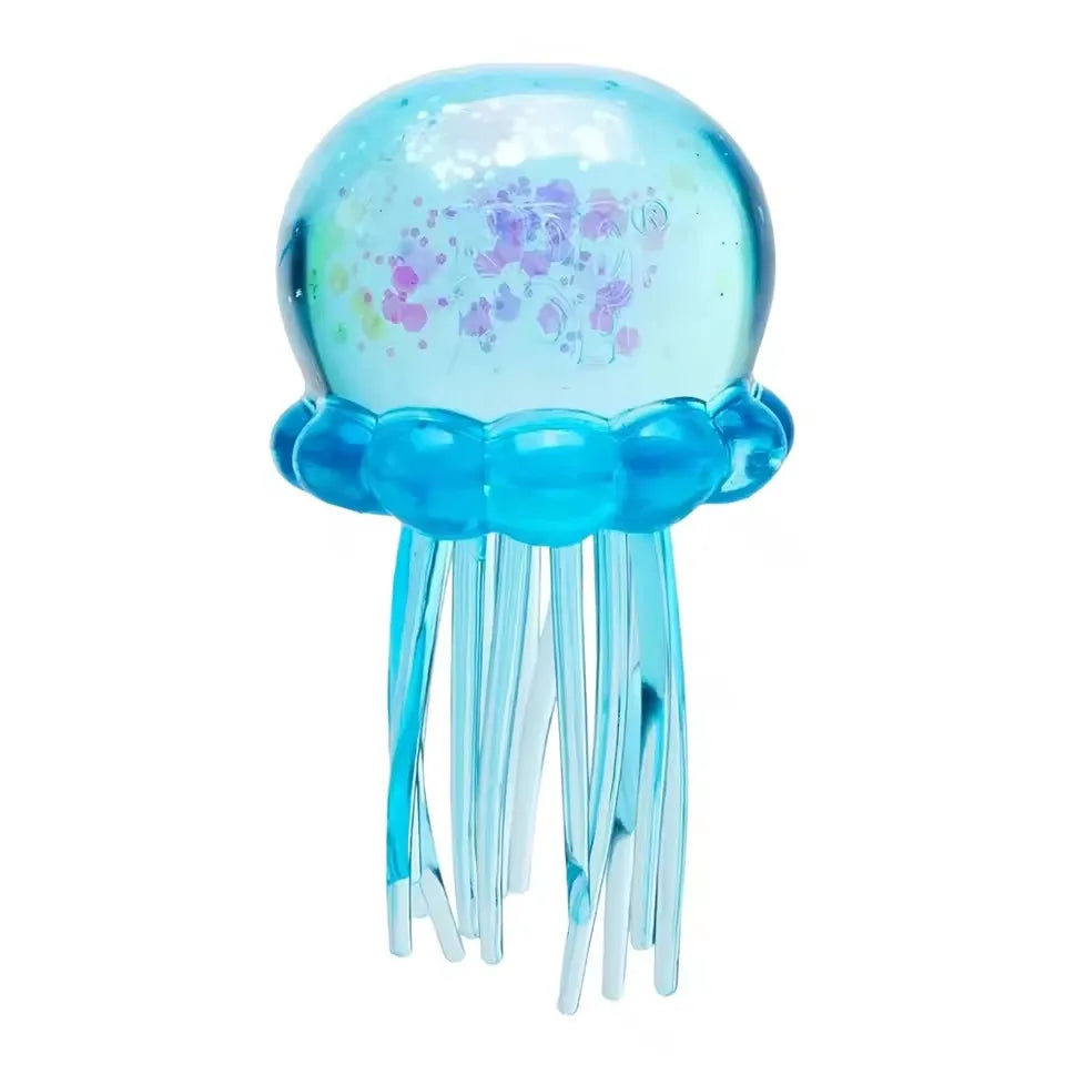 Needoh Fuzz Ball Jellyfish Squishy — Ocean‑Inspired Stress Relief in Every Squeeze