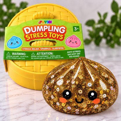 Glitter Dumpling Squishy Stress Toy