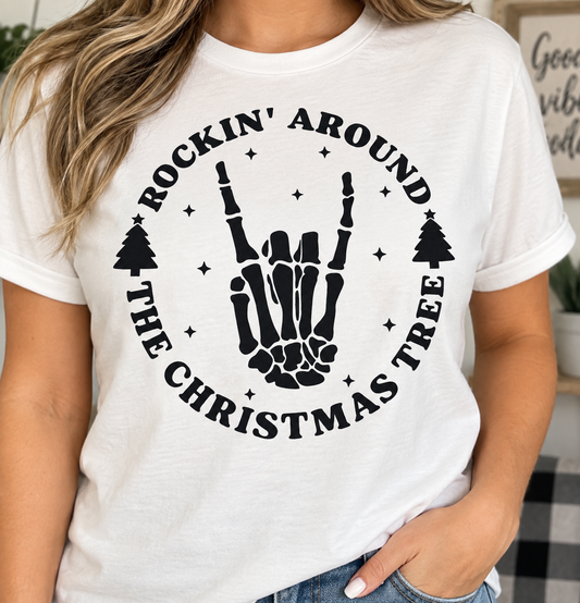 Rockin’ Around the Christmas Tree Graphic T-Shirt