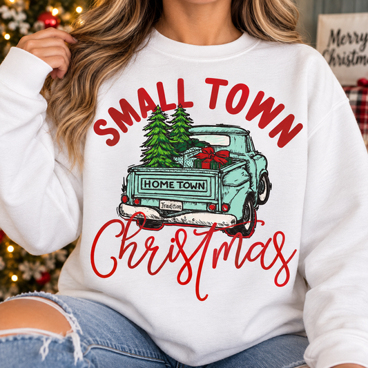 Small Town Christmas Graphic Sweatshirt